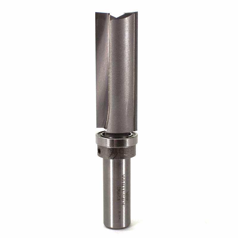 Bearing Template Router Bit - Shank:1/2" - Diameter:3/4" - Cutting Length:2"